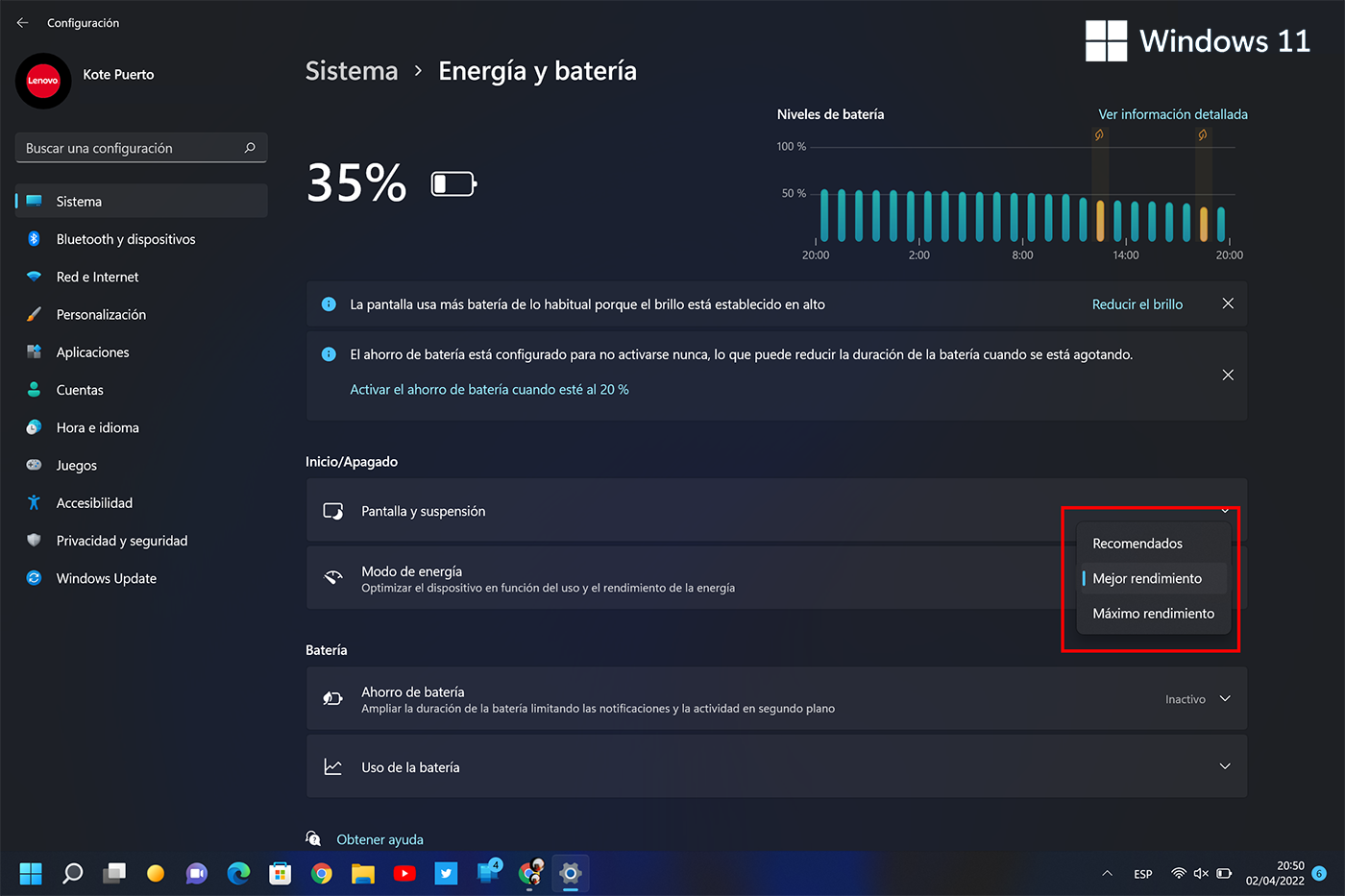 Cómo Ahorrar Batería De Tu Portátil En Windows 11 8467