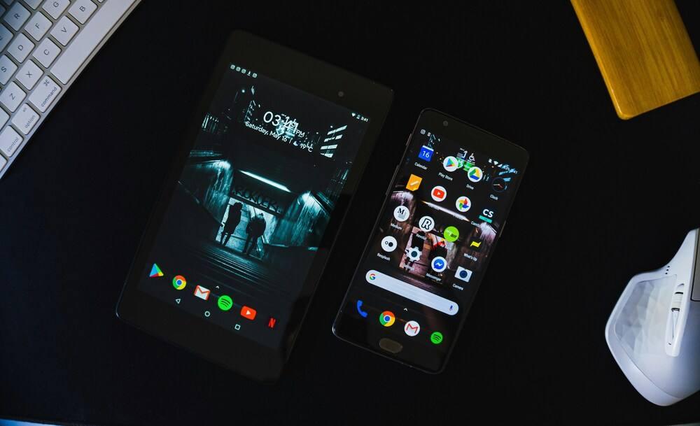 varios dispositivos con android